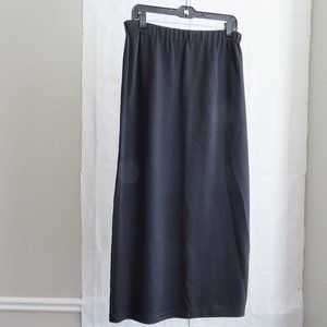 EUC Vintage Black Knit ST. JOHN Sport Long Skirt - ST. JOHN (L) ❧